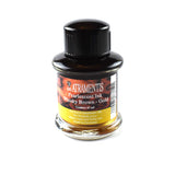 De Atramentis Pearlescent Whisky Brown-Gold- 45ml Bottled Ink