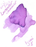 Kiwi Inks Lavender Shimmer  swatch