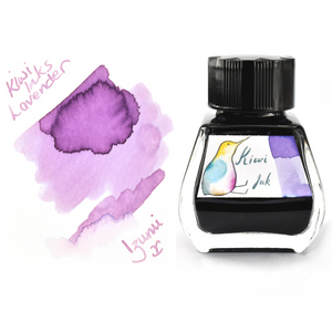 Kiwi Inks Lavender Swatch and bottle