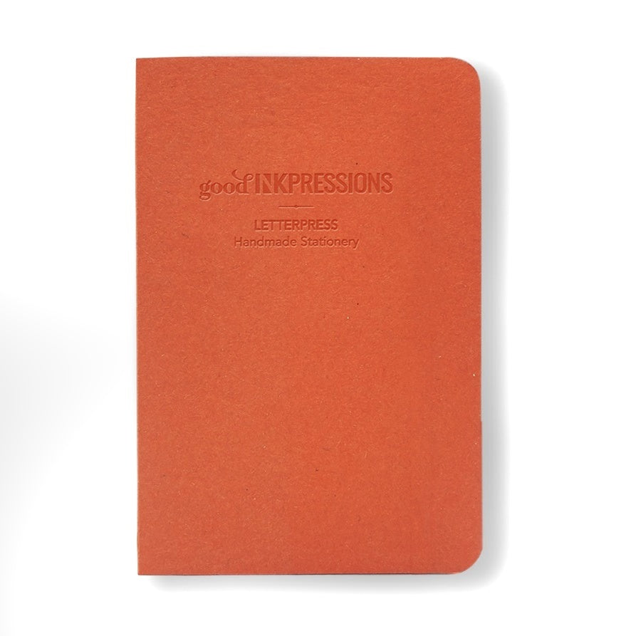 A5 Whiskey & Orange Notebook