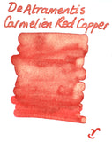 De Atramentis Pearlescent Camelien Red-Copper - 45ml Bottled Ink